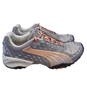 Puma Burmei 2 Women's Tan & Orange Running Shoes, Athletic Sneakers, Size US 9.5